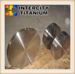 Quality China Factory Supply ASTM b381 GR5 titanium forged round target titanium disc in stock for sale
