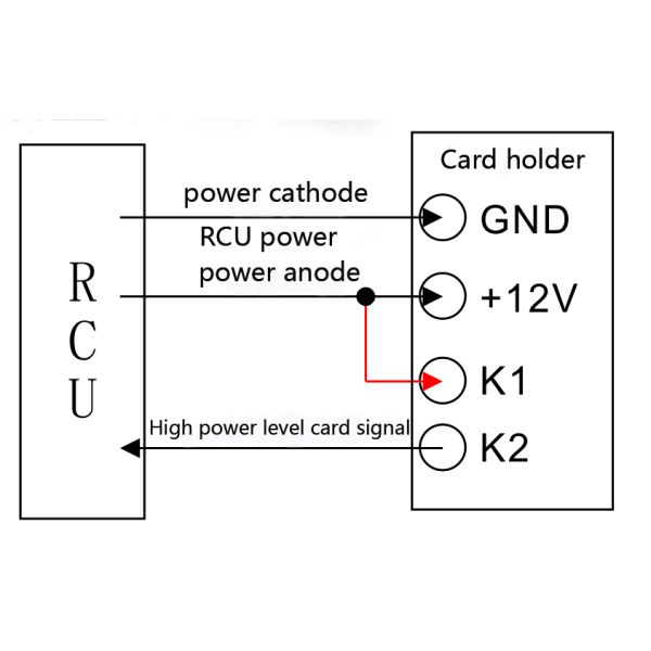 5 conjoined Energy Saving Light Switch 12VDC High / Low frequency