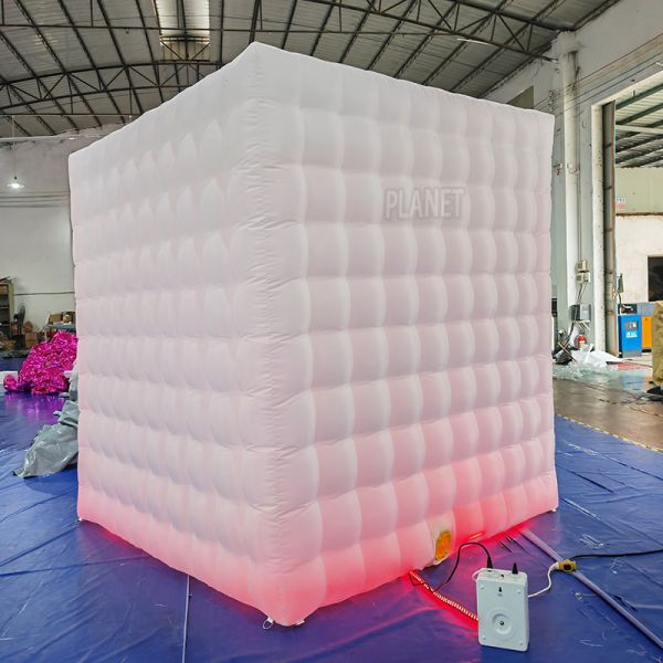 Durable Inflatable Photo Booth Enclosure Backdrop 360 Photo Tent For Party Events