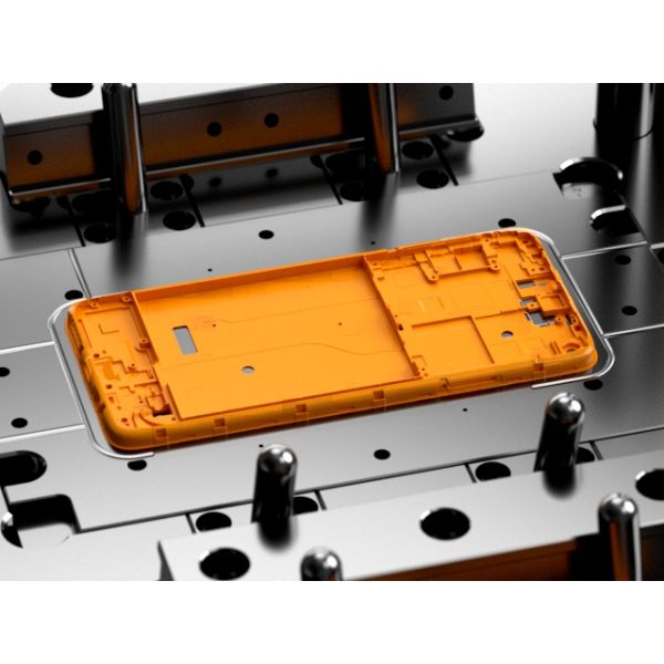 Front Housing (1*2) / hot runner turns to cold runner / Three-plates mold No.21774