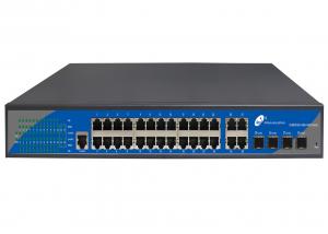 China Layer 2+ Managed Gigabit Ethernet Switch with 4G SFP Slots And 24GE RJ45 Ports on sale