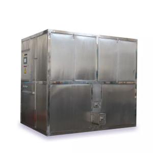 China Food Grade 3P 5Ton Automatic Full Cube Ice Machine For Business on sale