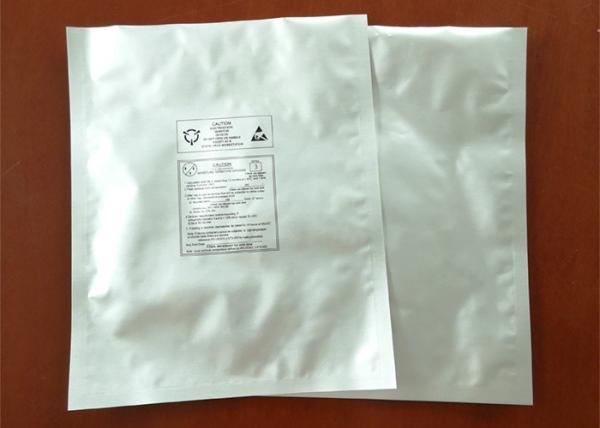 Buy EMI Material ESD Anti Static Bags , Aluminium Foil ESD Safe Bags Thickness 0.075MM at wholesale prices