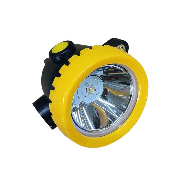 Atex certified cordless LED coal miners cap lamp, mining headlamp 3500lux, 200g, IP65