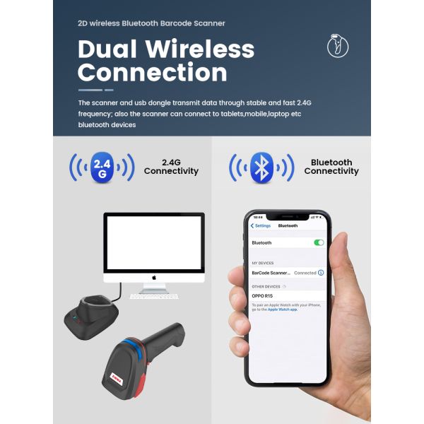 Low Price Electronics Gadgets Barcode Scanner Use with Thermal Printer for Pos