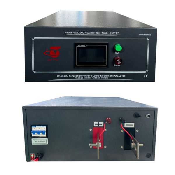 Electroplating Voltage Supply 5V 1000A for Hard Chrome Plating Local Panel Control 380V 3 Phase Plating Rectifier