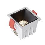 Embedded Round LED Spotlights Single Head 24W Square LED Downlight