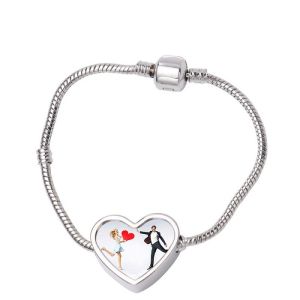 Personalized Sublimation Angel Wings Bracelet Creative Souvenir Gift Sublimation