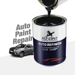 Quality Acrylic Polyurethane Car Paint Refinish Matt Black Automotive Pearl Paint for sale