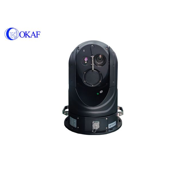 Long Range Thermal Imaging Camera CCTV Surveillance PTZ Camera Uncooled Detector 25~75mm