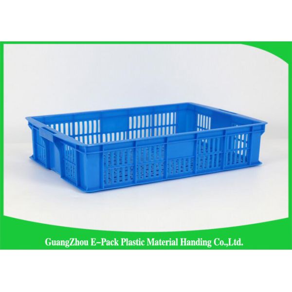 Mesh Plastic Food Crates Moving Storage Environmental Protection For Supermarkets