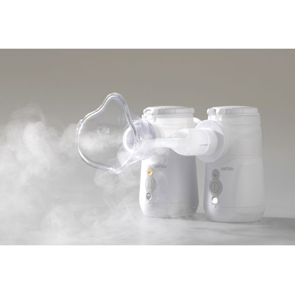 Removable Battery Asthma Home Nebulizer For Cough Cold 87% Of C.I. 1-4um