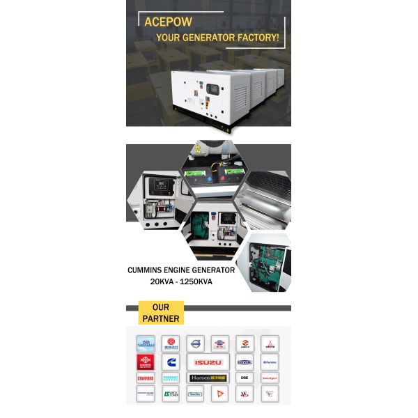 25KW 3 Cylinder Three Phase Diesel Powered Generator , Sound Proof Diesel Generator