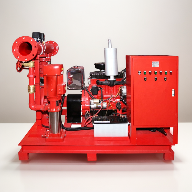 Quality 500L/Hour Diesel Engine Fire Pump Set 220V/380V for sale