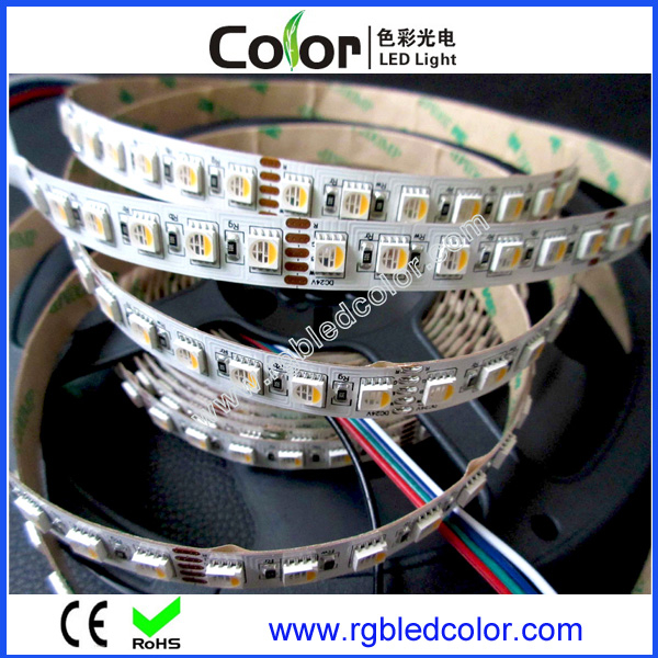 color changeable 60led/m led strip 5050 smd rgbw 4 in 1