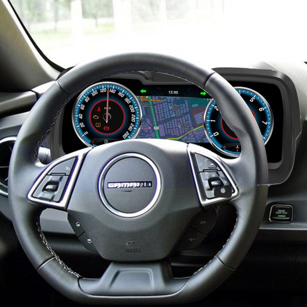 Chevrolet 12.3-inch LCD Camaro 2011-2014 Digital Car Gauges Original Vehicle Information Display