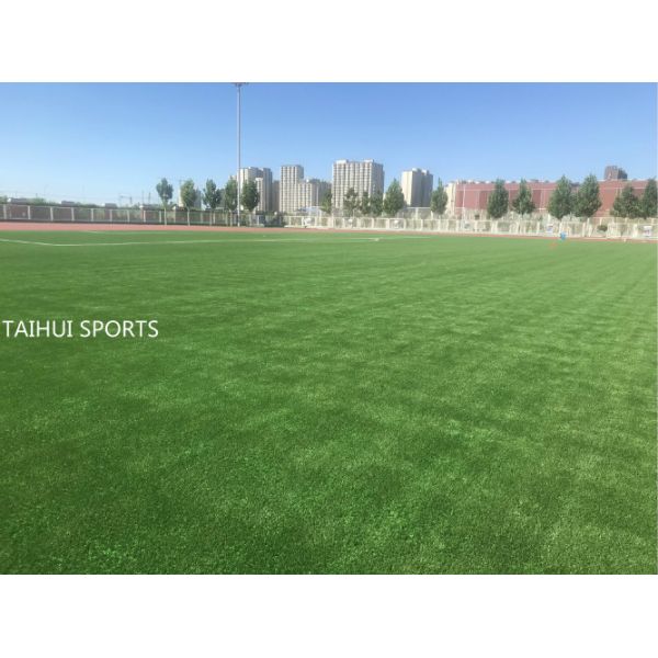 UV Resistant Water Proof 3 Layers Soccer Shock Pad PE Foam Two Sides Grooved Carpet Underlay For Artificial Grass 7