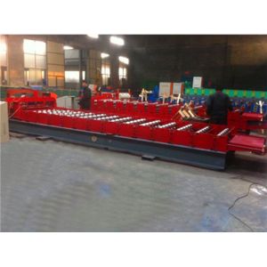 Quality PLC Control Glazed Tile Machine With Automatic Hydraulic Cutting System for sale