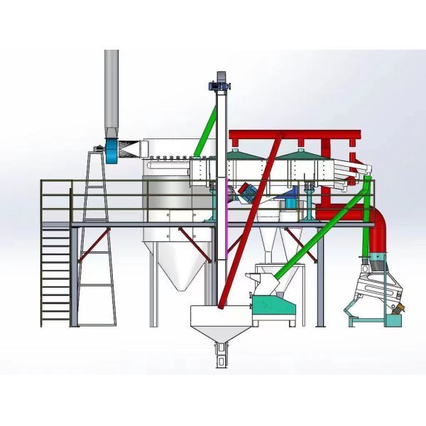 Highly Efficient Destoner Machine With Supporting Screen Hole Size For Stone Separation
