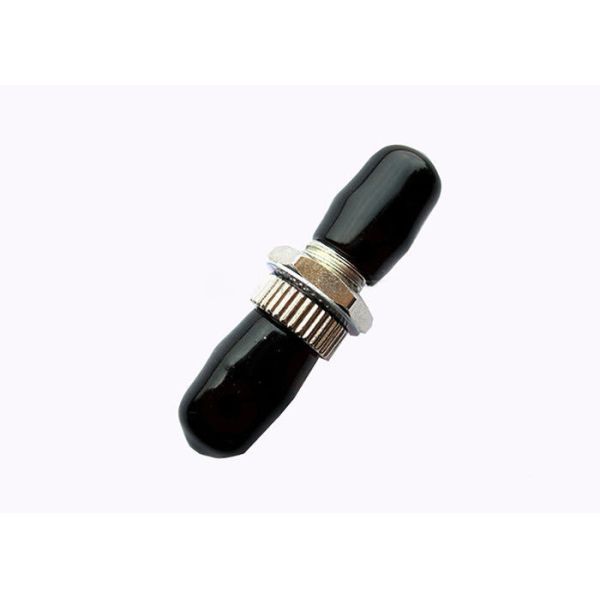 Singlemode Metal ST TO ST Adapter Simplex Optical Fiber Coupler