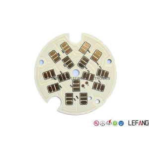 White Led Array Pcb Board , Aluminum Printed Circuit Boards With Well Heat