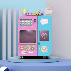 Quality 220V-240V Smart Fairy Floss Machine Robot Electric GPS Positioning for sale