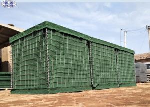 Quality Galvanized Q195 Low Carbon Wire Hesco Flood Barriers For Military Uniforms for sale