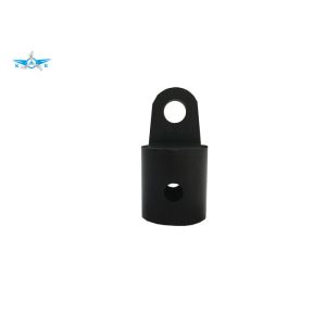 Precision CNC Turning Parts Black Color 0 . 005 - 0 . 01MM Tolerance