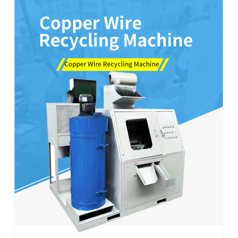 Cable Granulator Copper Wire Recycling Machine for Automatic Scrap Cable Wire Separator