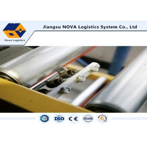 CE Industrial Carton Flow Steel Rack , Gravity Rolling Racking System