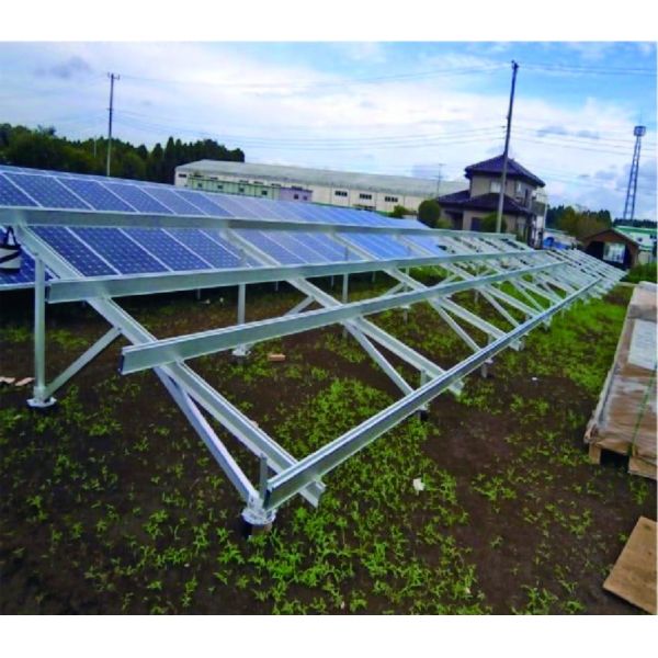 Ground Terrace Solar Panel Mounting Bracket Simple construction solar mounting system