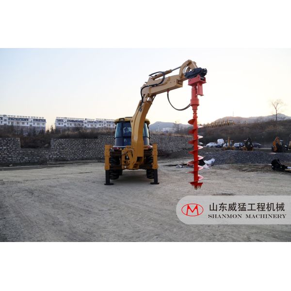 hydraulic spiral drill High Performance Hydraulic Auger Attachments In Construction Machinery