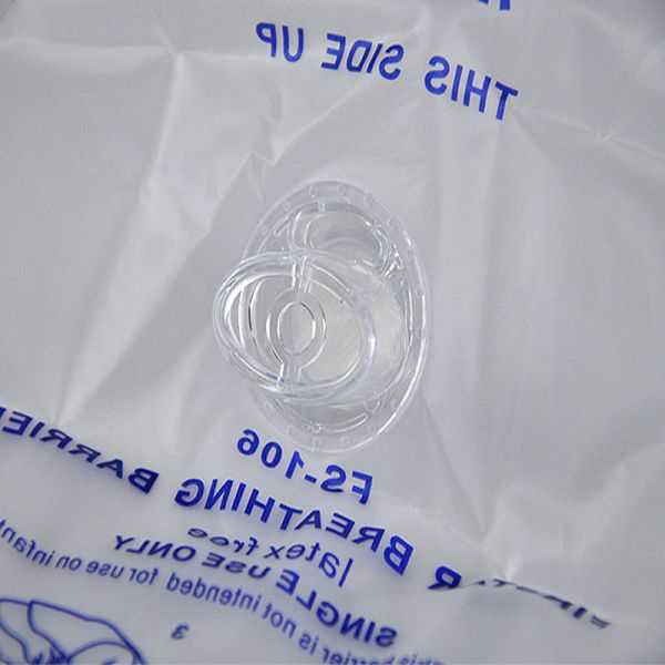 Cpr Practice-Shield Disposable Manikin Face Shields Roll Barrier Pear Shape EVA