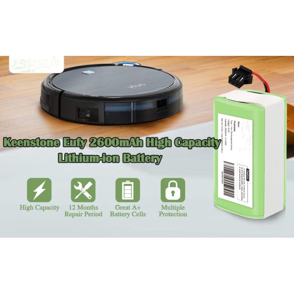 14.4V 2600mAh Li Ion Battery 15C A800 Rechargeable Replacement Battery