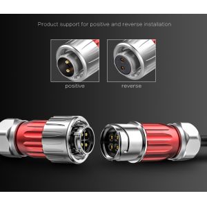 Certificated IP65/IP67 Male Female Bayonet Underwater Circular Connector