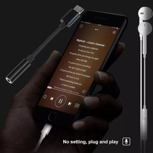 Type C To 3.5mm Earphone Cable Adapter USB 3.1 Type C For Xiaomi Samsung Android
