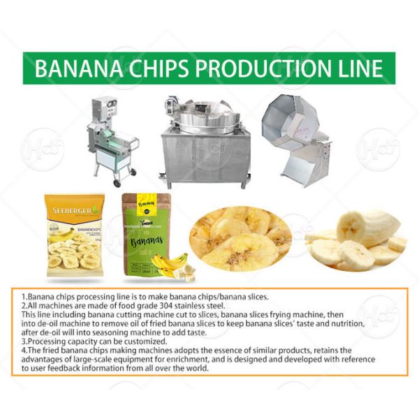 Semi-Automatic 50kg Plantain Chips Making Machine Deep Fryer Philippine Banana Chips Machine