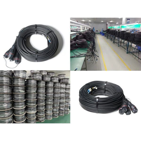 IEC 61076-3-106 Waterproof Fiber Optic Connector Multimode Single Mode