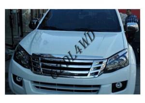 Quality Silver GZDL4WD 4x4 Car Front Grill Isuzu Dmax Accessories 2012 2014 for sale