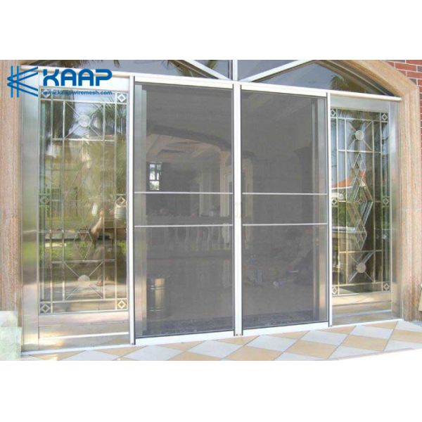 Solar Window Security Weave Wire Mesh , Woven Mesh Screen Anti Theft
