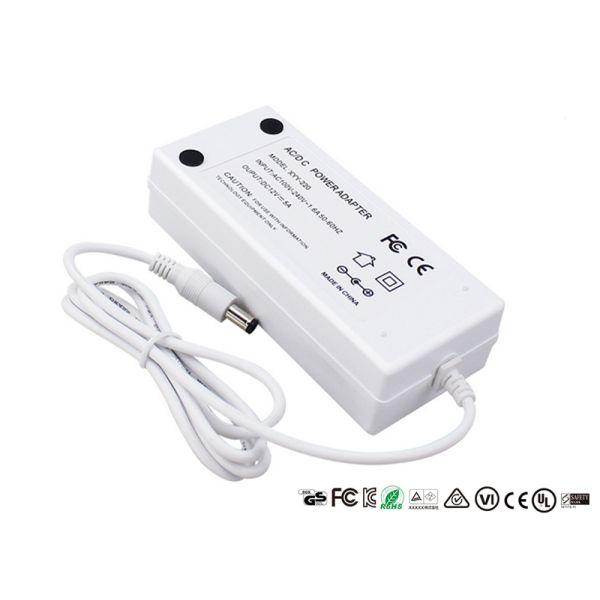 Ac To Dc Power Adapters 12V 7A 74W Desktop Power Suupply CE UL Listed