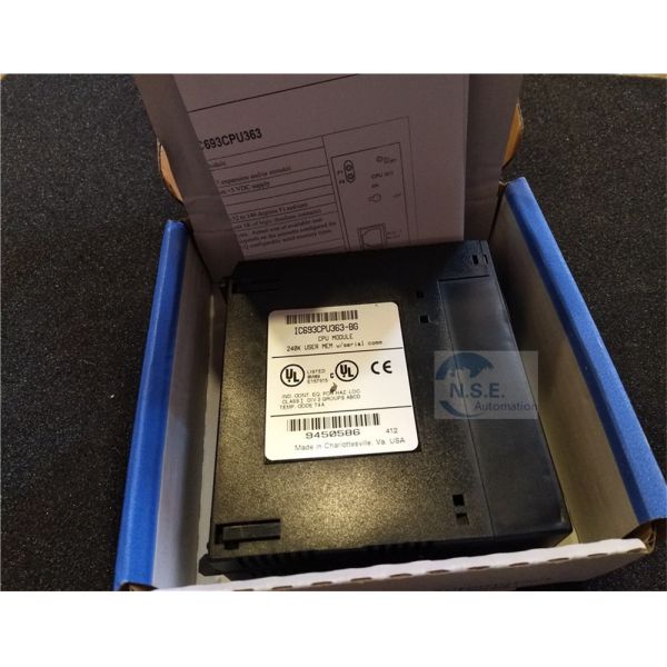 PLC System General Electric PLC IC693CPU363 CPU 363 Module GE Fanuc Series