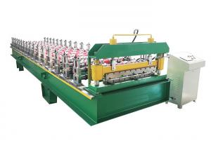 Quality Memorial Gate Frame Roofing Sheet Roll Forming Machine With Hydraulic Power for sale