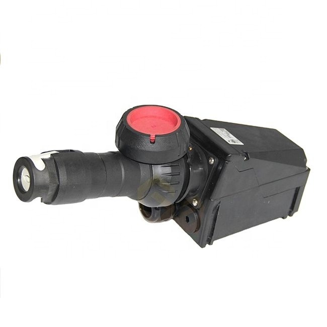 Quality Explosion Proof Rating Groups C D Industrial Oil Gas Explosion Proof Plug And Socket With Brass Coating Silver for sale