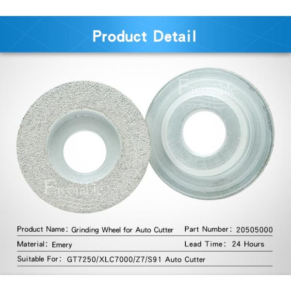 Gerber Auto Cutter Stone Grinding Wheel