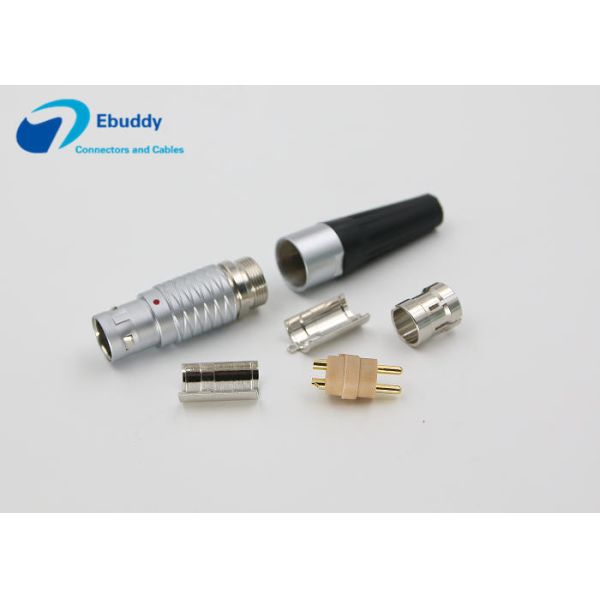 14 Pin Circular Cable Connector Lemo Push Pull Multipole 14 Pin Male Connector