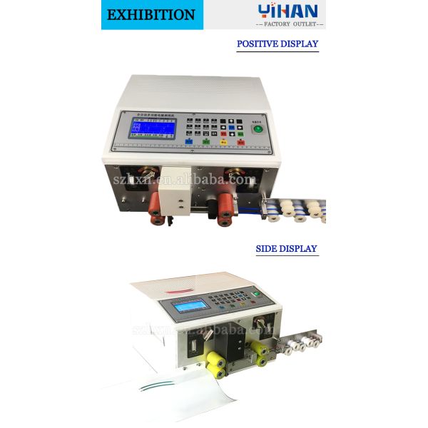High Precision YH-880S Double Automatic Copper Wire Cutting and Stripping Machine