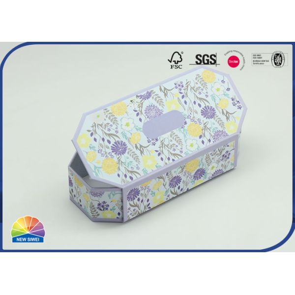 Reusable 4c Print Socks Packaging Magnetic Lid Box