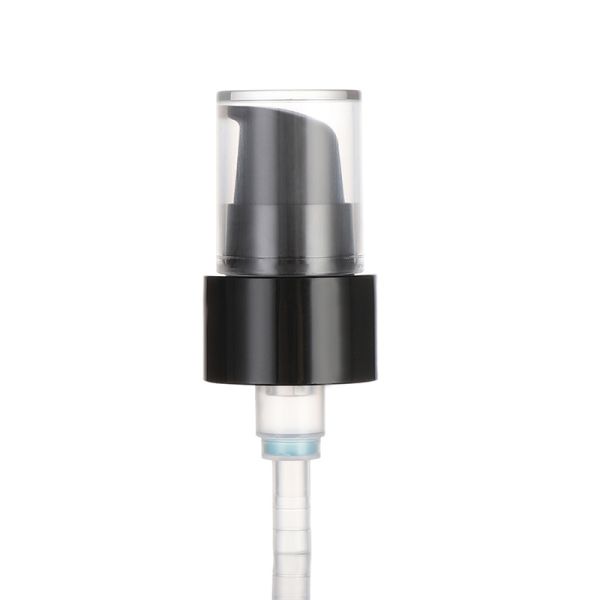 Customized Request Yuyao 24mm Cream Lotion Pump with Spring and Over Cap Customization