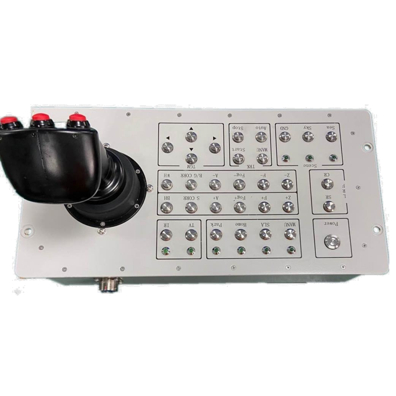 Ship Borne Dual Sensor EO IR Tracking System DC28V With Strong Carrier Adaptability